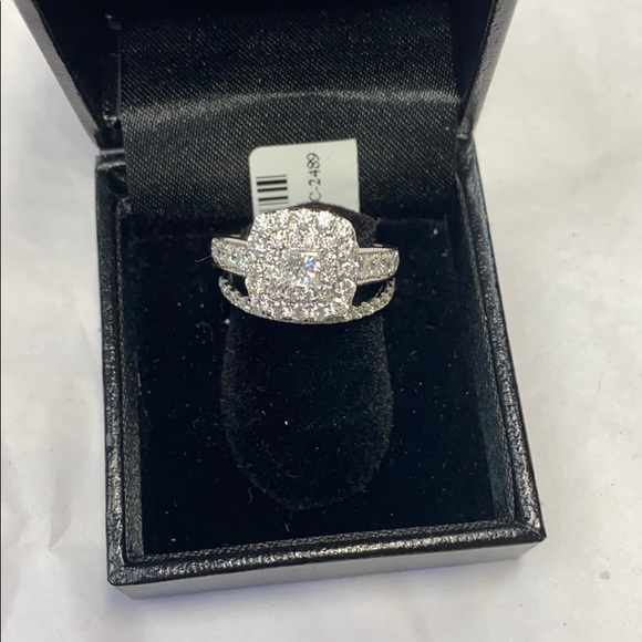 NEW Diamonds Bridal Set White Gold - Picture 3 of 8